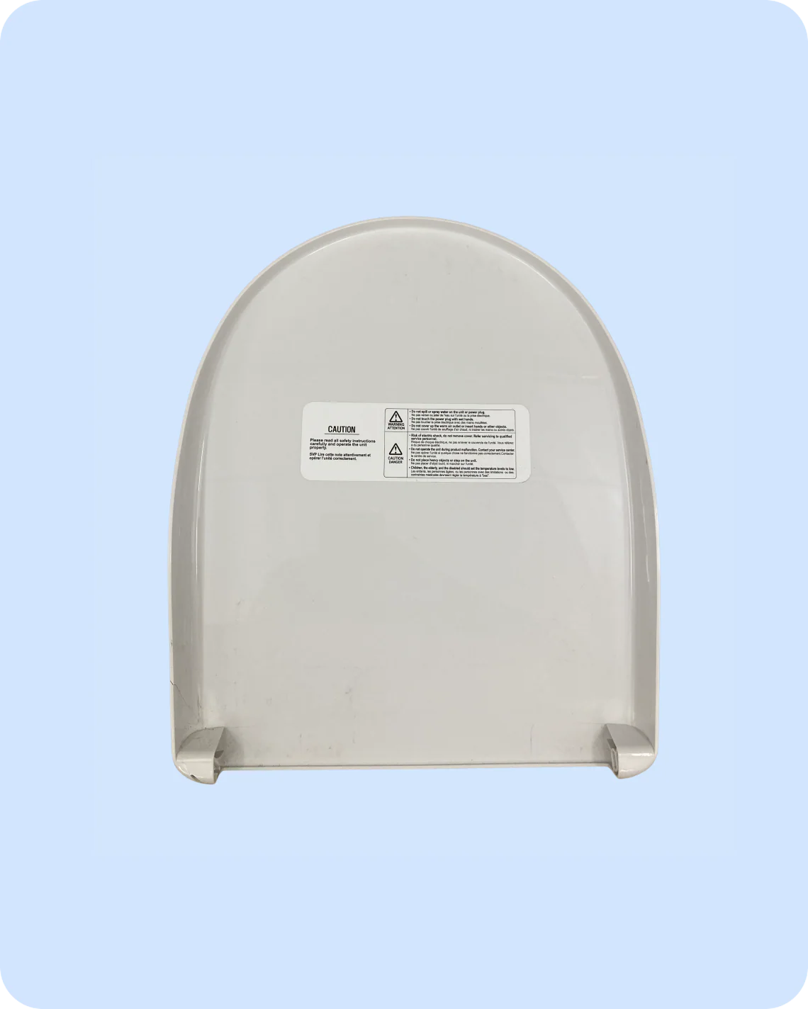 Ace Electric Bidet Lid - Round